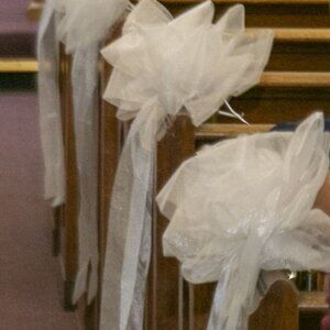 Wedding Pew Bows